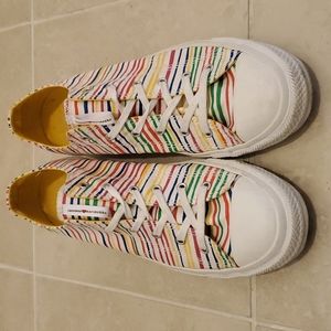 Marimekko x Converse Striped Sneakers W10 M8